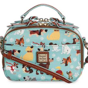 Disney Dogs Dooney and Bourke Blue Crossbody Purs… - image 1