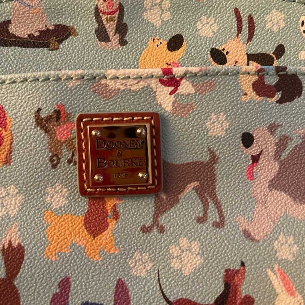 Disney Dogs Dooney and Bourke Blue Crossbody Purs… - image 3