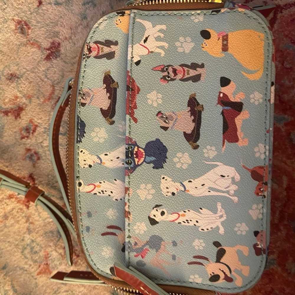 Disney Dogs Dooney and Bourke Blue Crossbody Purs… - image 6