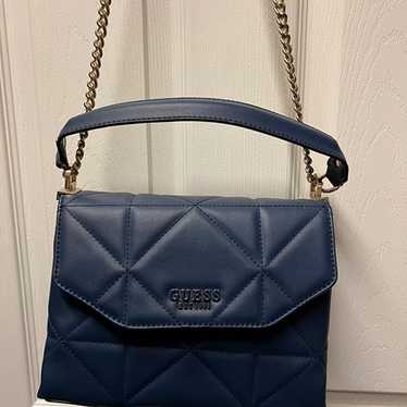 Guess crossbody blue bag