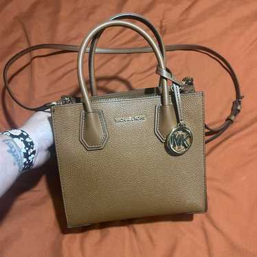 Michael Kors Mercer Leather