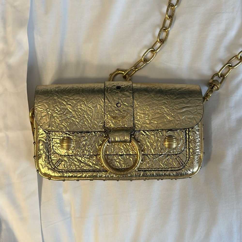 Zadig & Voltaire Katie Gold bag - image 1