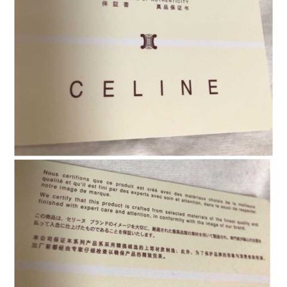 Brand new Celine bag with a Macadam Triumph logo … - image 5