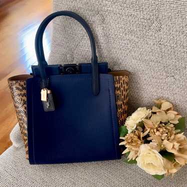 Coach 1941 Troupe tote bag Exotic Snakeskin / Navy