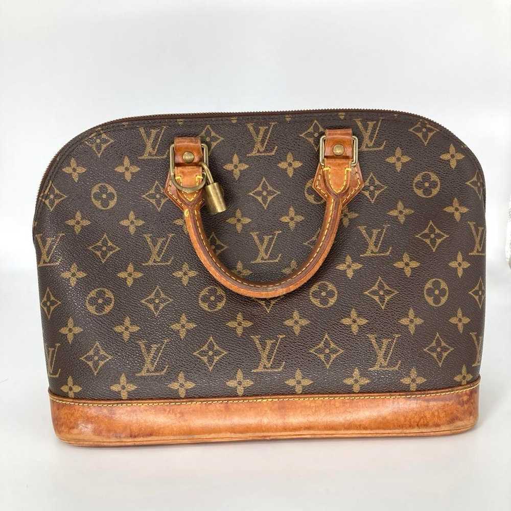 ✨Beautiful✨ LOUIS VUITTON Alma Handbag Cadena - image 2