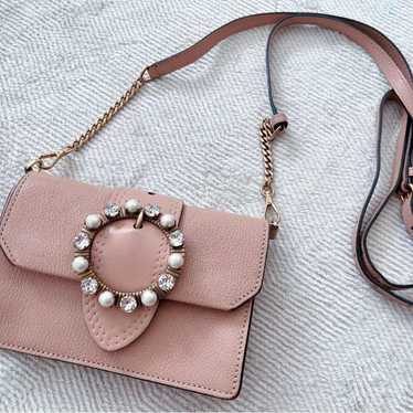 【Rare】Miu Miu Madras Pearl Bijou Shoulder Bag - image 1