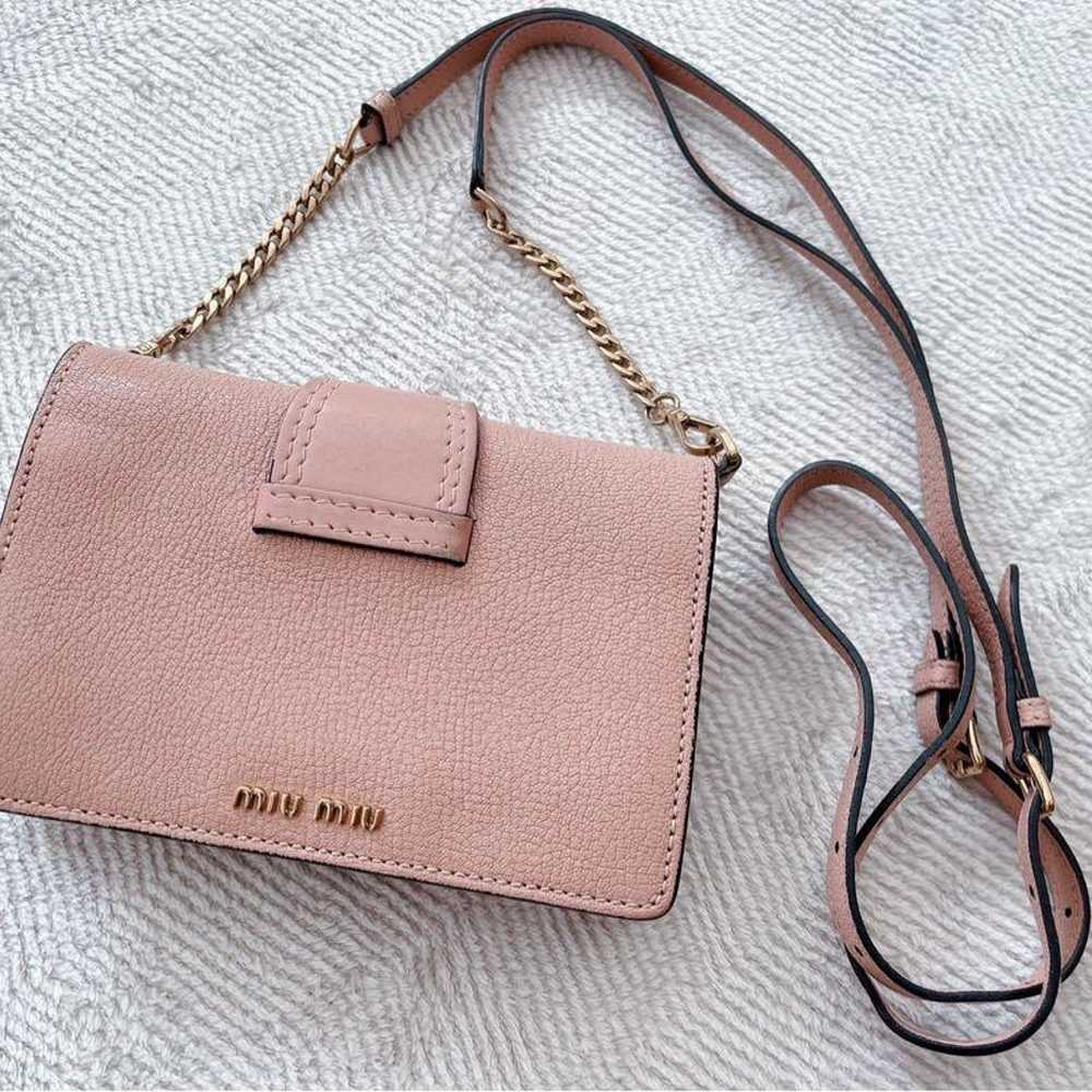 【Rare】Miu Miu Madras Pearl Bijou Shoulder Bag - image 2