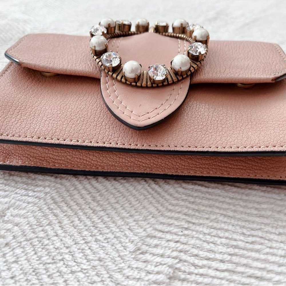 【Rare】Miu Miu Madras Pearl Bijou Shoulder Bag - image 4