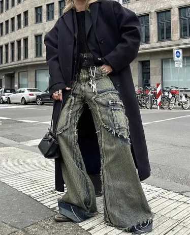 Japanese Brand × Jean × Streetwear Vintage Raw Je… - image 1