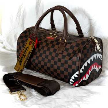 Sharks in Paris sprayground mini duffle bag