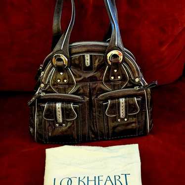 Vintage Lockheart Leather Framed Doctor Bag outlet