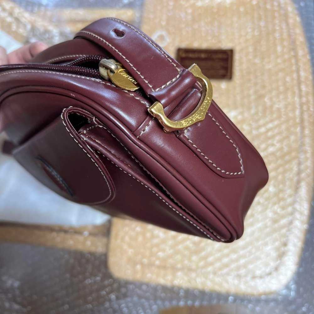 Cartier 2WAY shoulder bag Mastrayn Bordeaux ⭐️Sup… - image 6