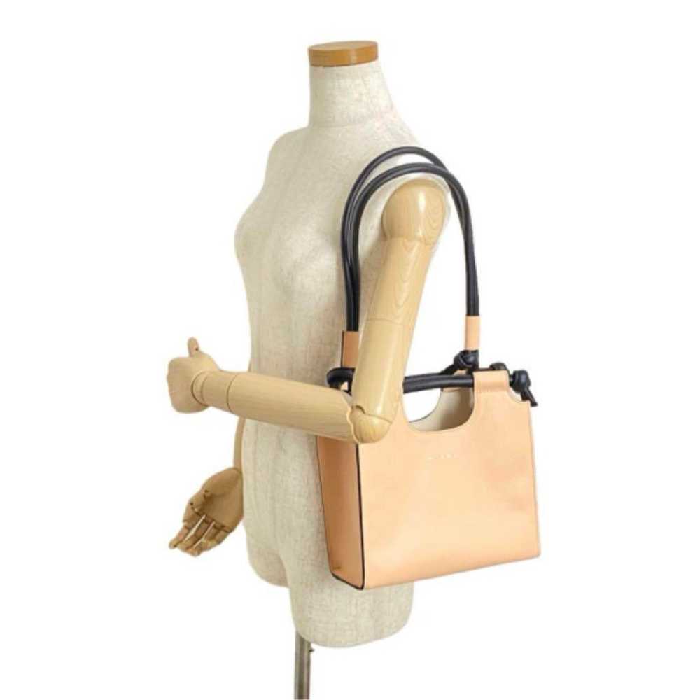 MARNI Pearl Peach Knot Shoulder Handbag - image 6