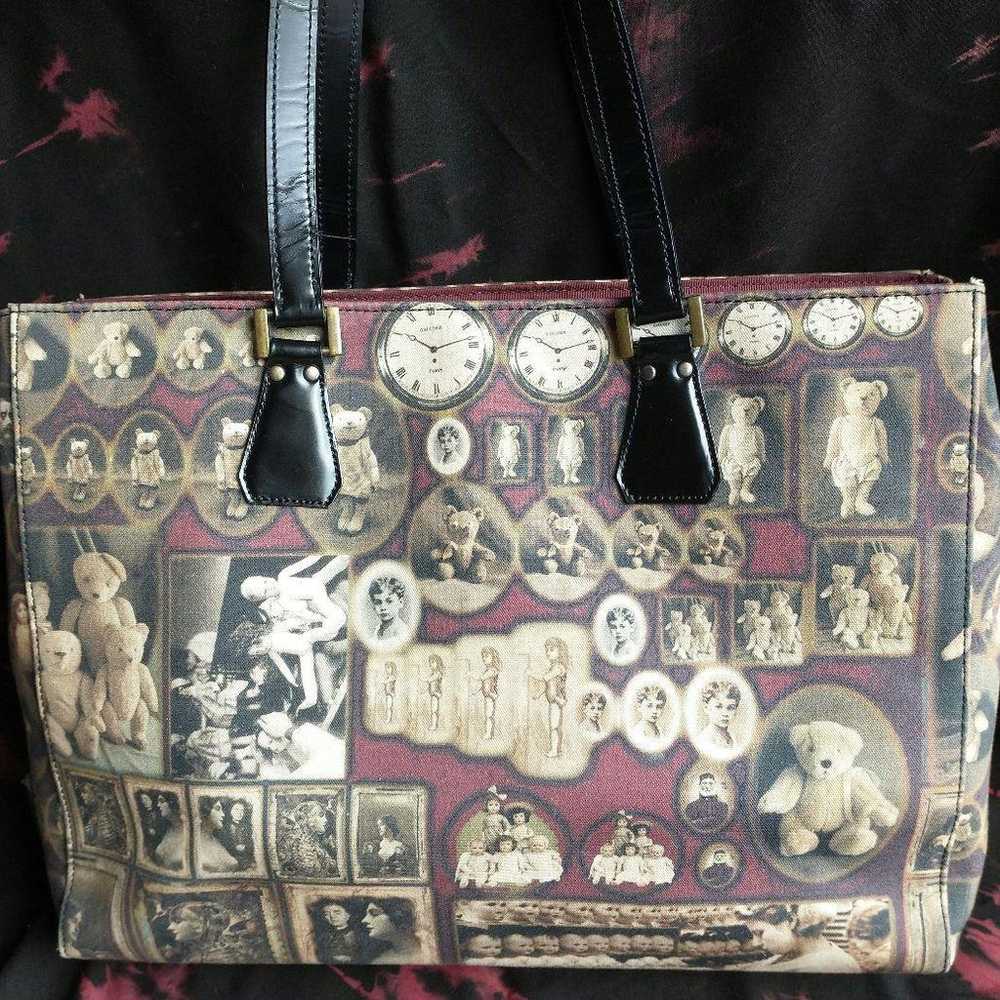 Jean Paul Gaultier Tote Bag Teddy Bear Doll Portr… - image 3