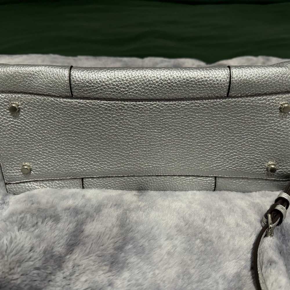 Coach Silver Mercer Satchel - image 2