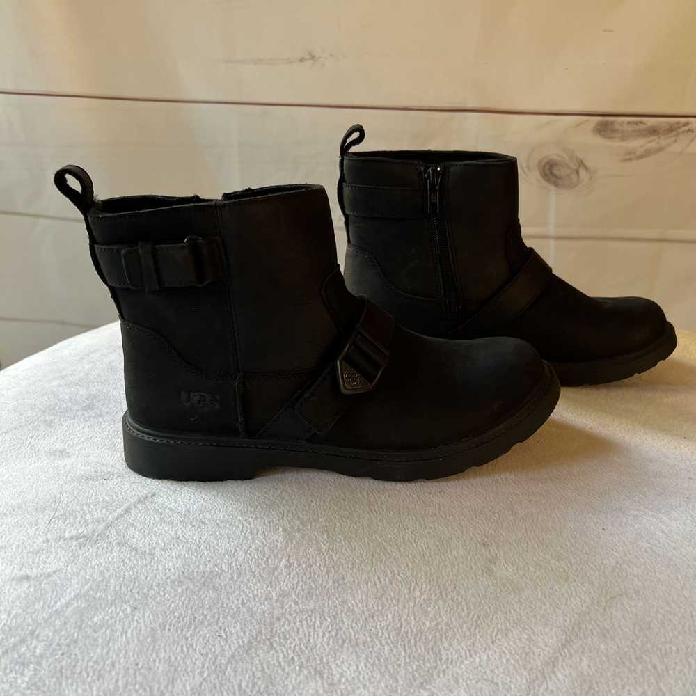 Ugg Uggs black suede two buckle boots - image 4