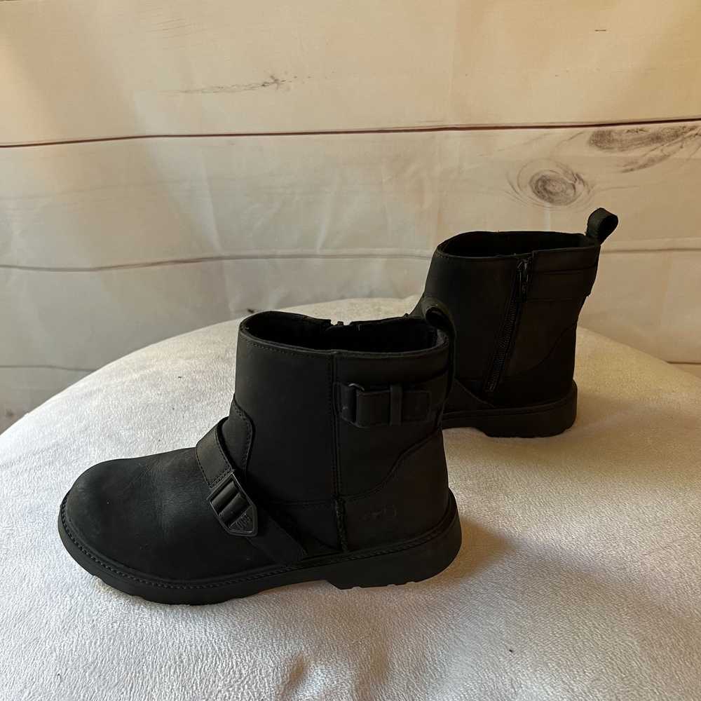 Ugg Uggs black suede two buckle boots - image 7