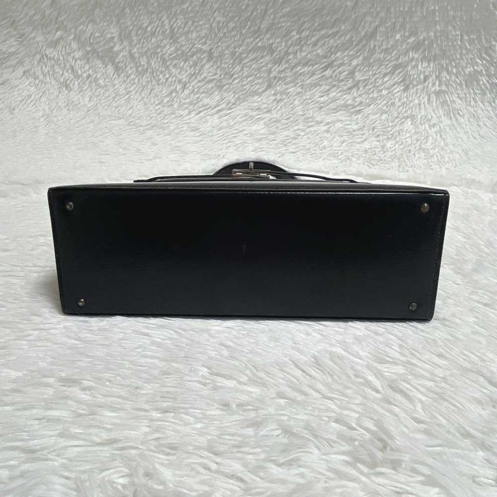 【Rare】Morabito Handbag Scala Black Leather - image 6