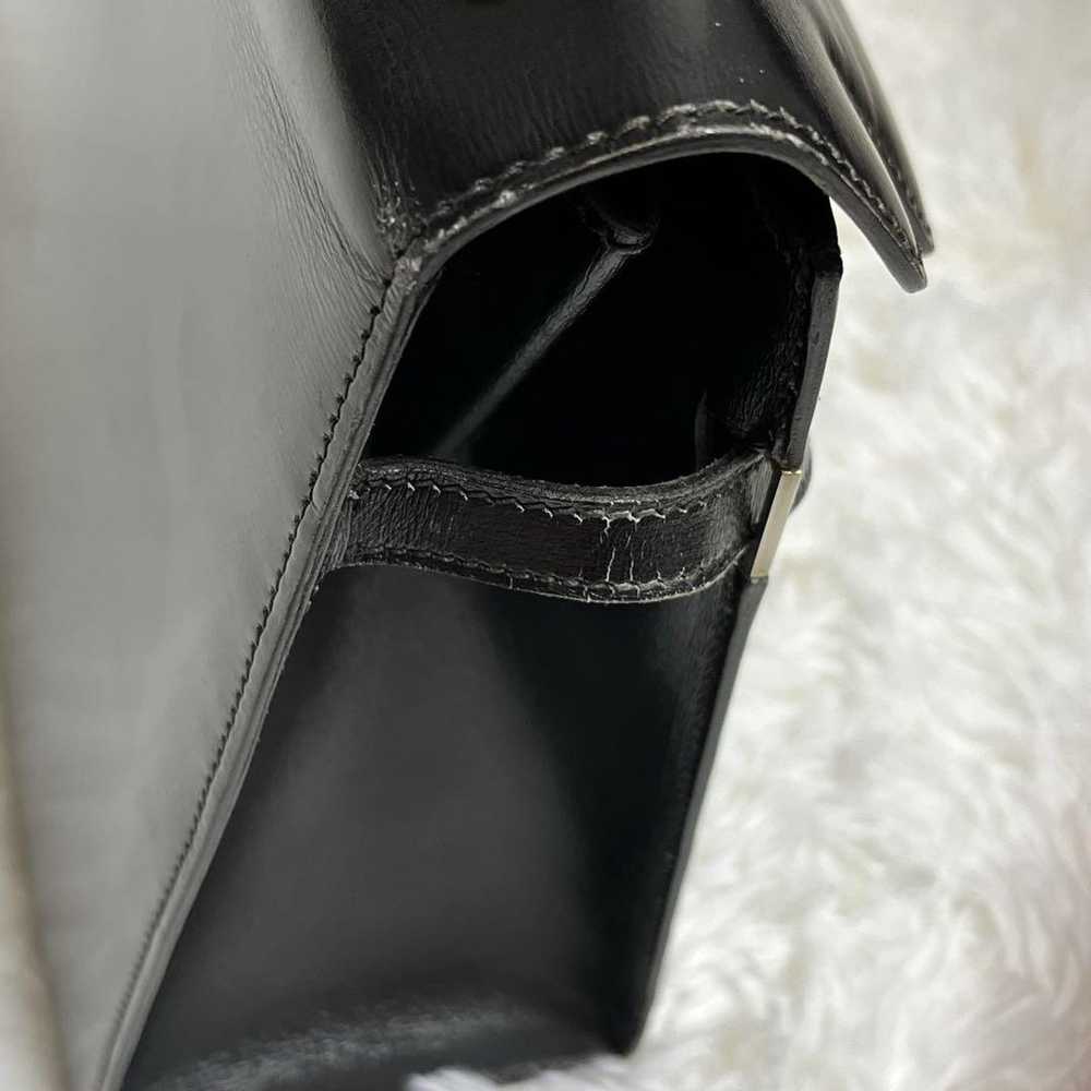 【Rare】Morabito Handbag Scala Black Leather - image 9