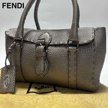 b27 [Excellent Condition] Fendi Selleria Leather L