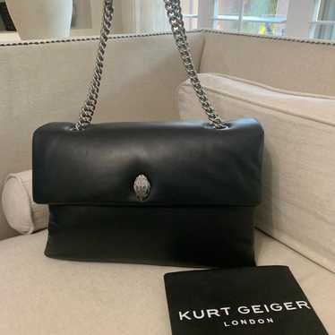 Kurt Geiger London Kew Leather Crossbody Bag XXL