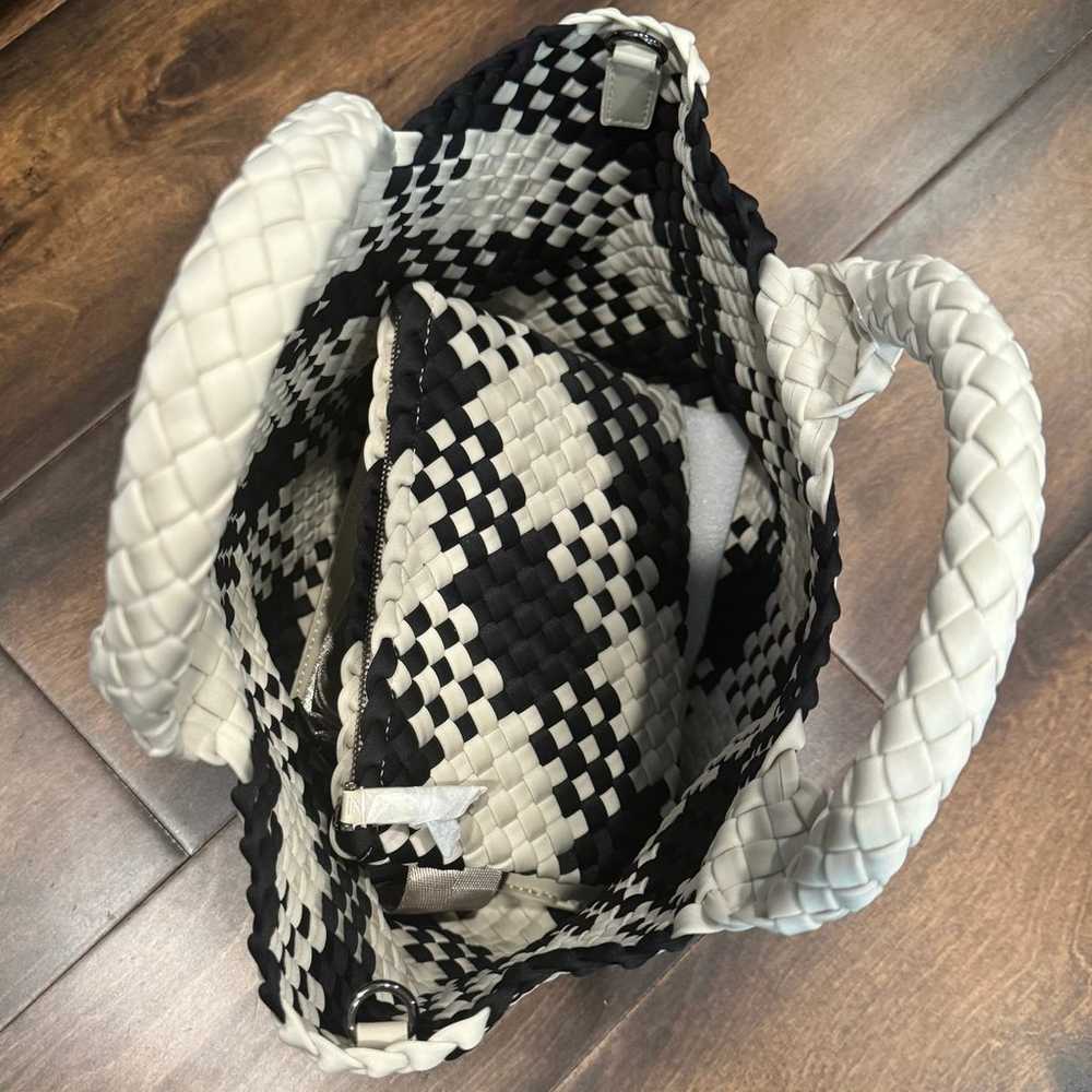 NAGHEDI St. Barths Small Plaid Tote NWOT - image 12