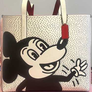 NEW Limited Edition Coach Disney Mickey Mouse Keith outlet Haring Warren Belt Bag