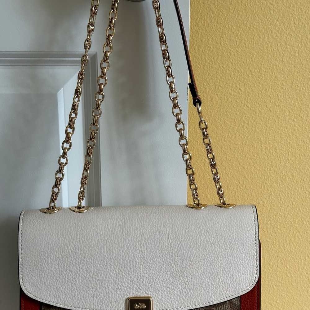 Lane Shoulder Bag In Colorblock Signature Canvas … - image 1