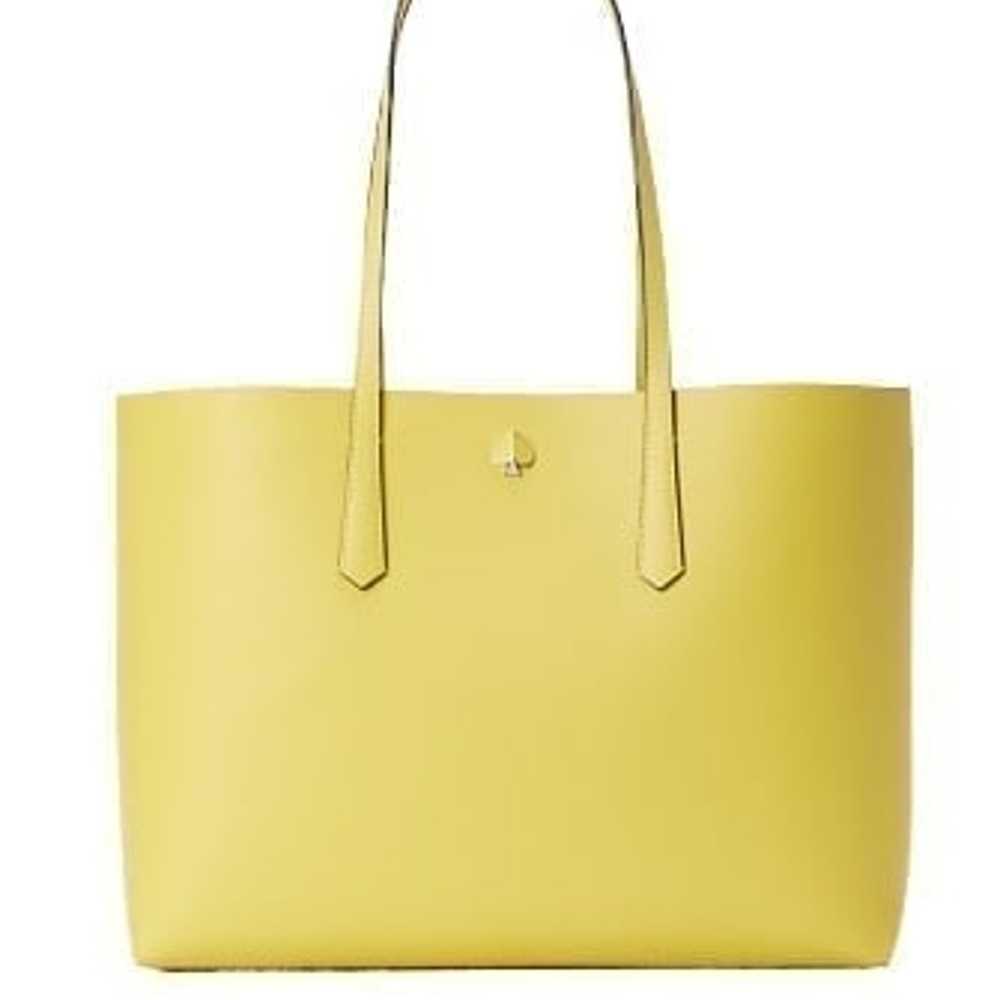 Kate Spade New York MOLLY LARGE Lemon Cake TOTE - image 1