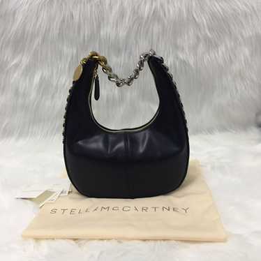 Stella McCartney Frayme Small Zipped Shoulder Bag