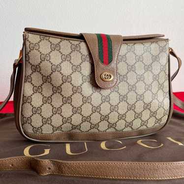 Popular Gucci GG interlocking PVC Sherry Line shou