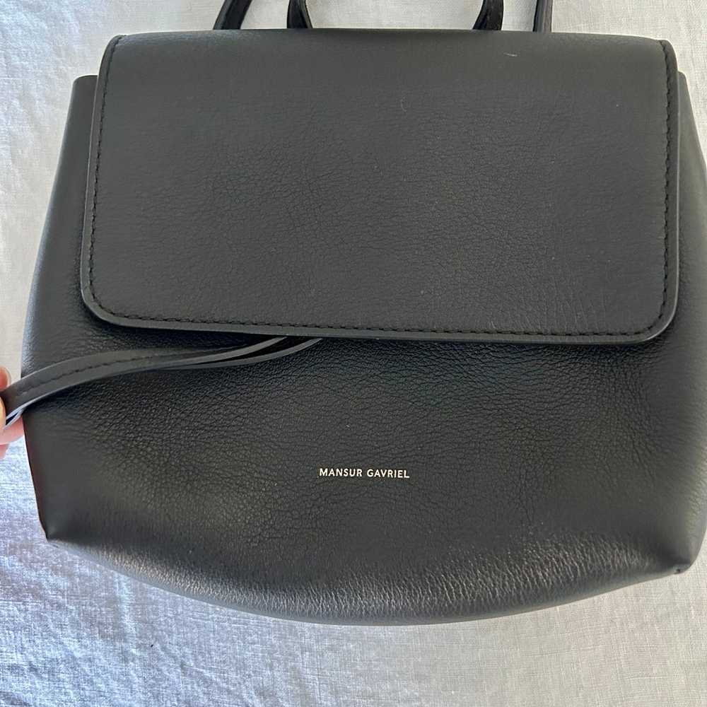 Mansur Gavriel Mini Soft Lady Bag in Black - image 2