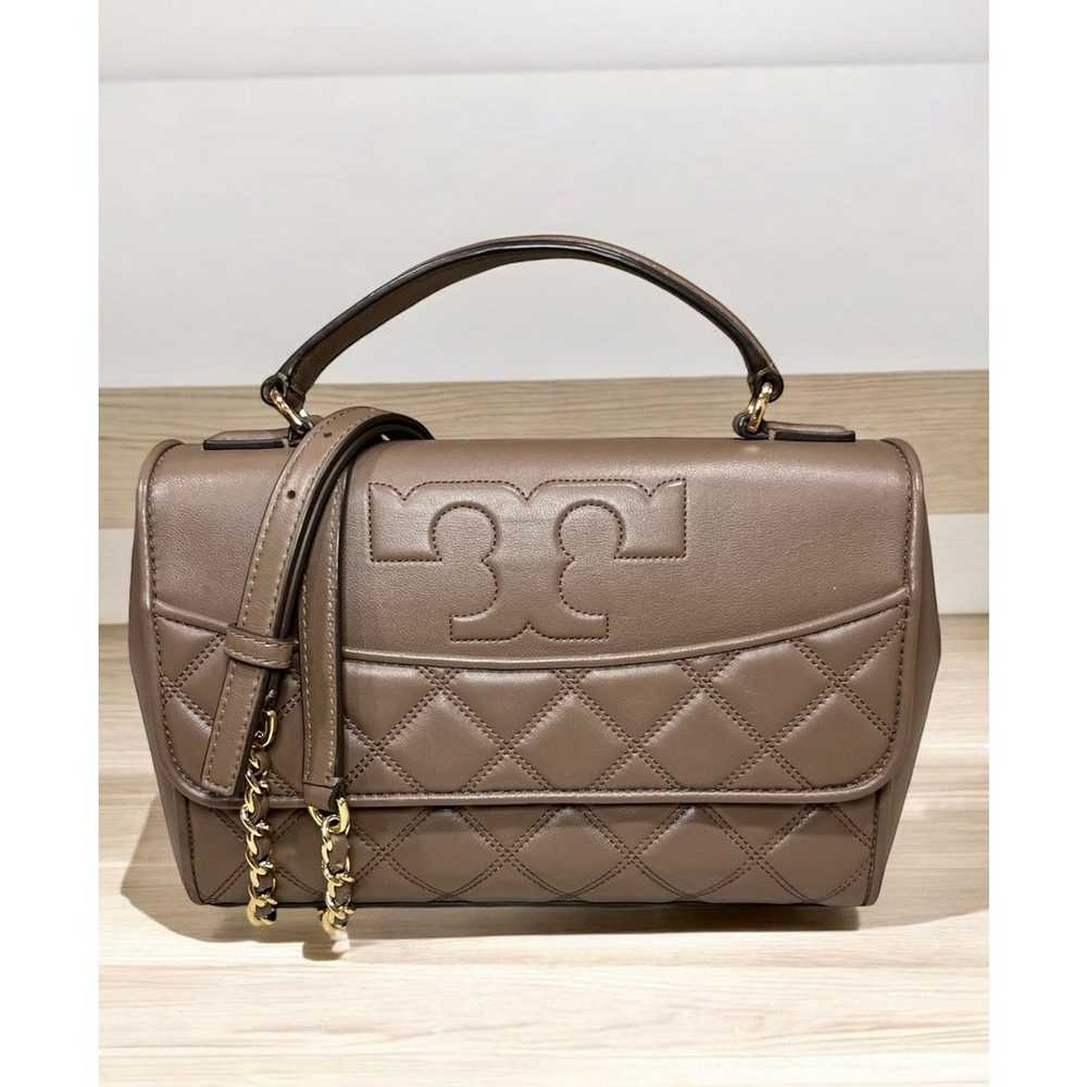 Tory Burch Savannah Top Handle Leather Bag - image 1