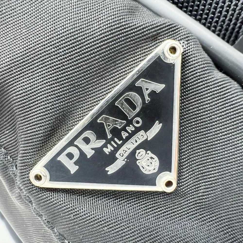 Excellent condition Prada triangle logo nylon wai… - image 9