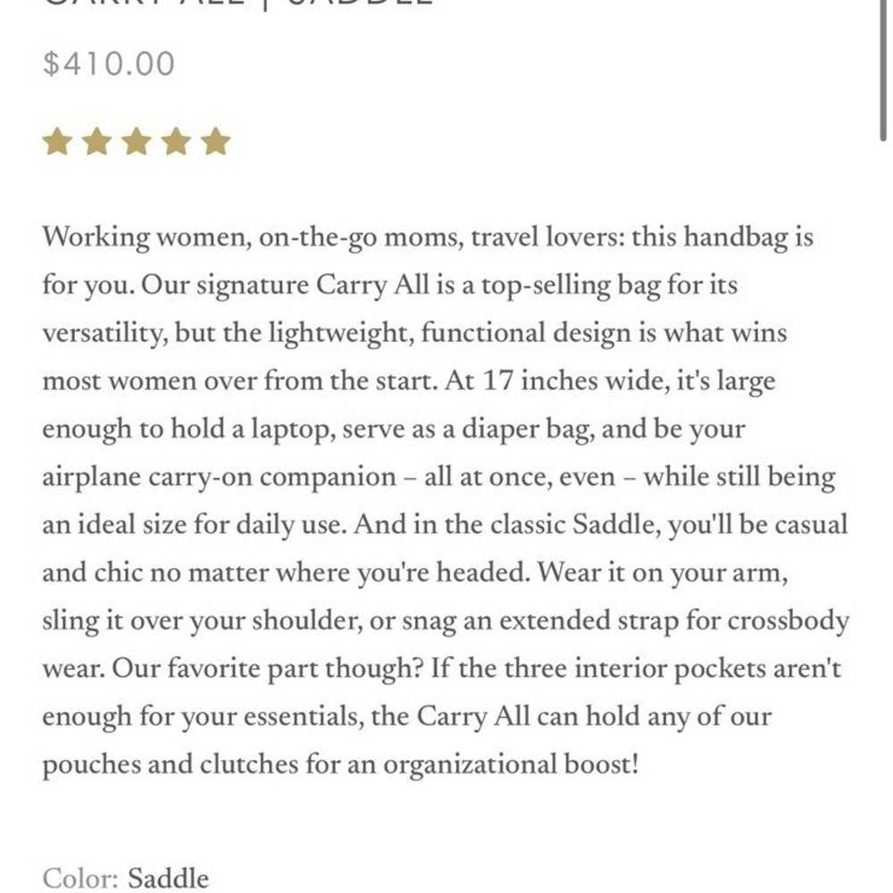 K. Slade Carry all tote bag - image 12