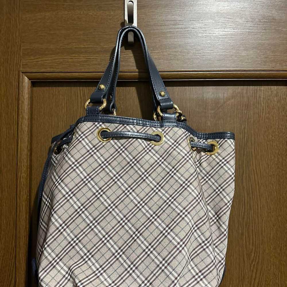 Almost new Rare Burberry Blue Label Shoulder Bag - image 3