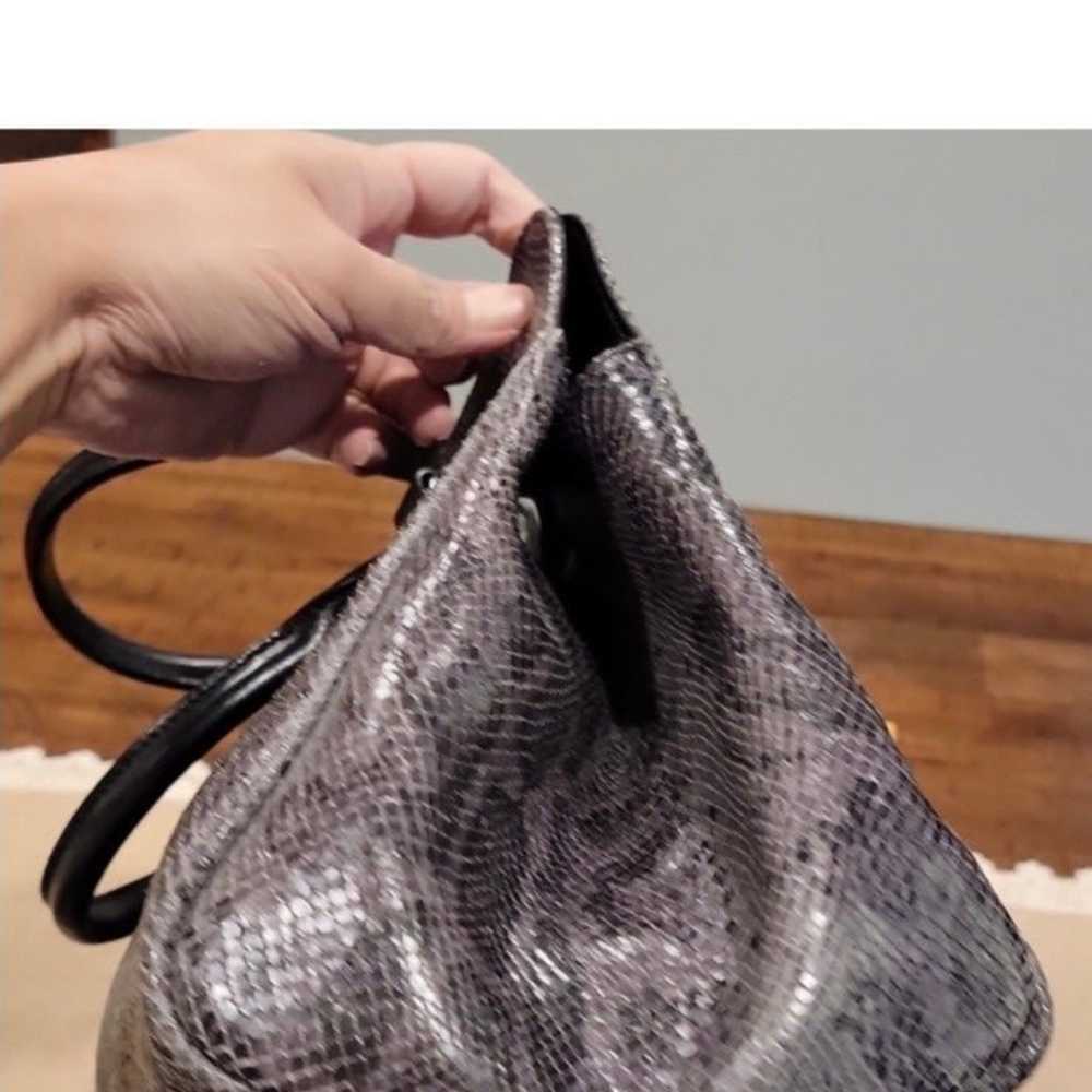 Authentic Longchamp Gorgeous  Python X-Large Bag … - image 4