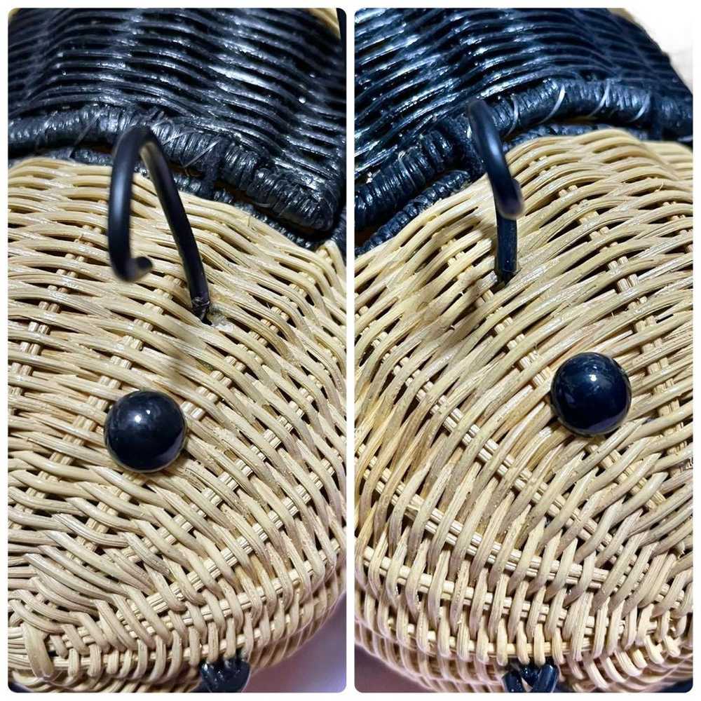 【Superb ✨ Rare】Kate Spade Bee Motif Handbag Straw - image 9