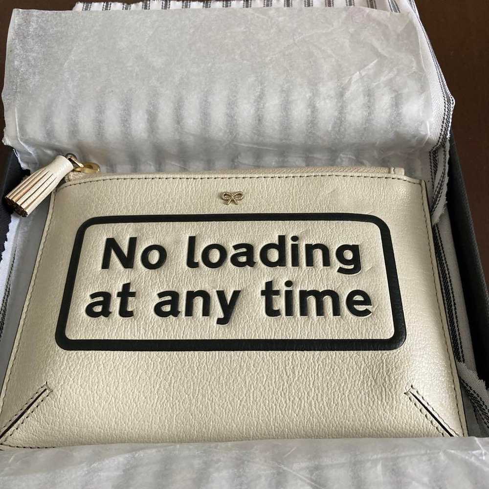 New, rare, with box, Anya Hindmarch pouch, white - image 1