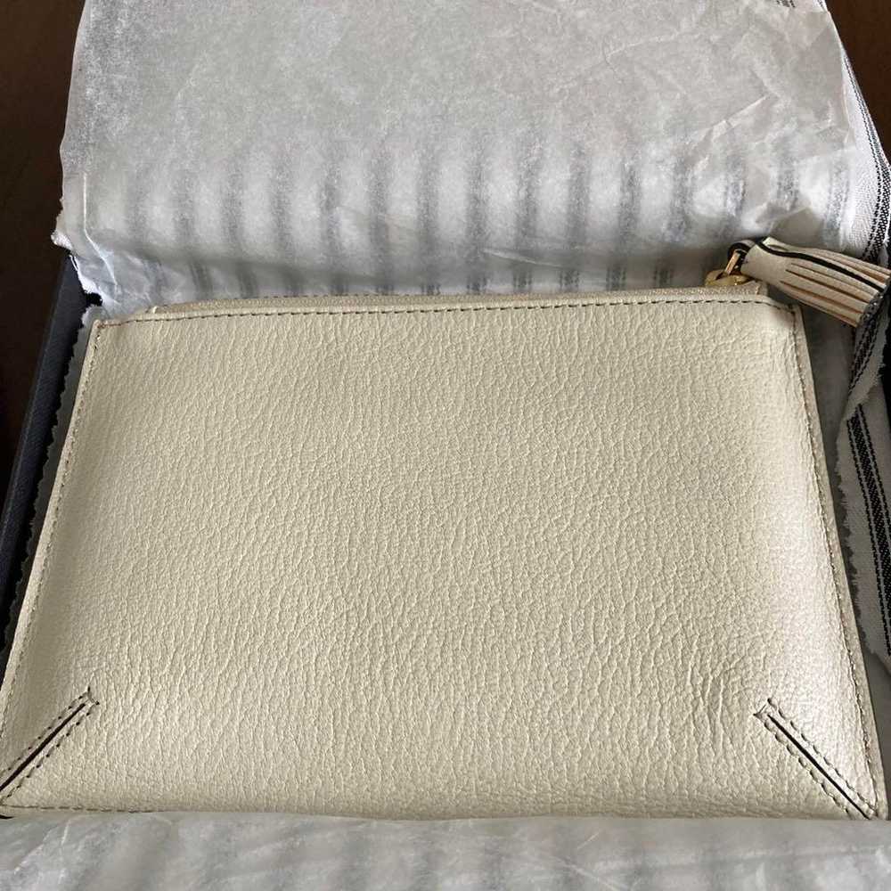 New, rare, with box, Anya Hindmarch pouch, white - image 2