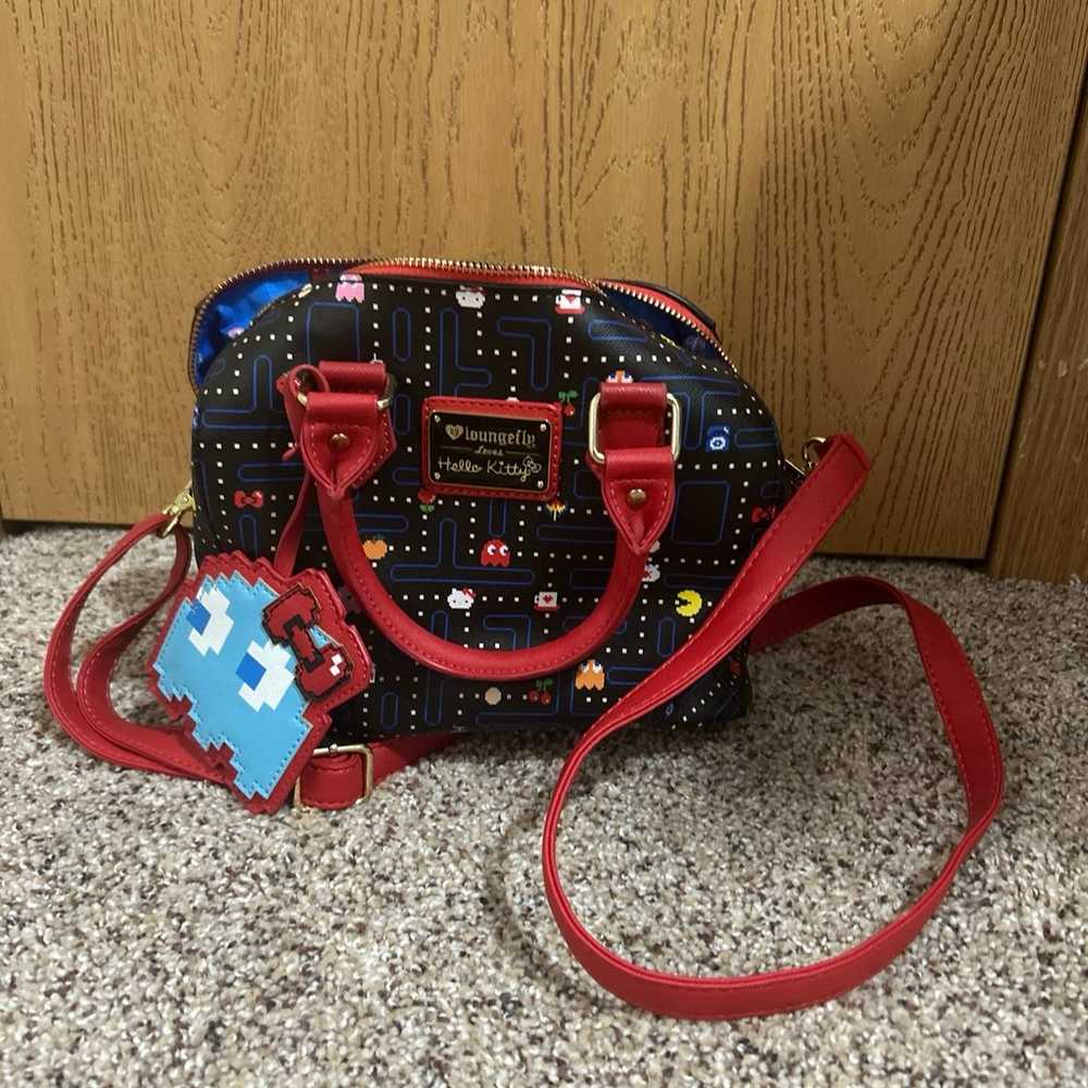 Loungefly rare hello kitty Pac-Man purse - image 1