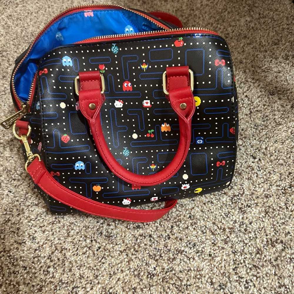 Loungefly rare hello kitty Pac-Man purse - image 4