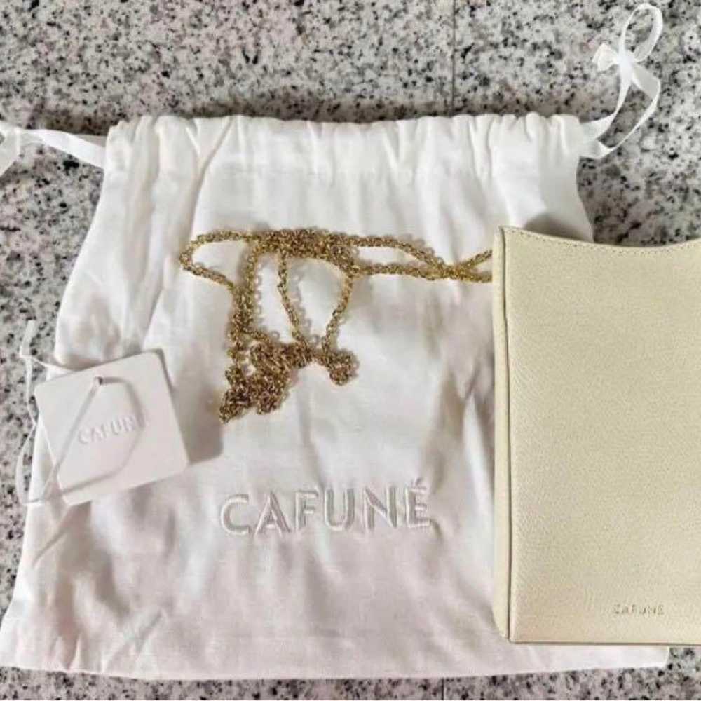 Cafune Smartphone Shoulder White Chain Bag - image 2