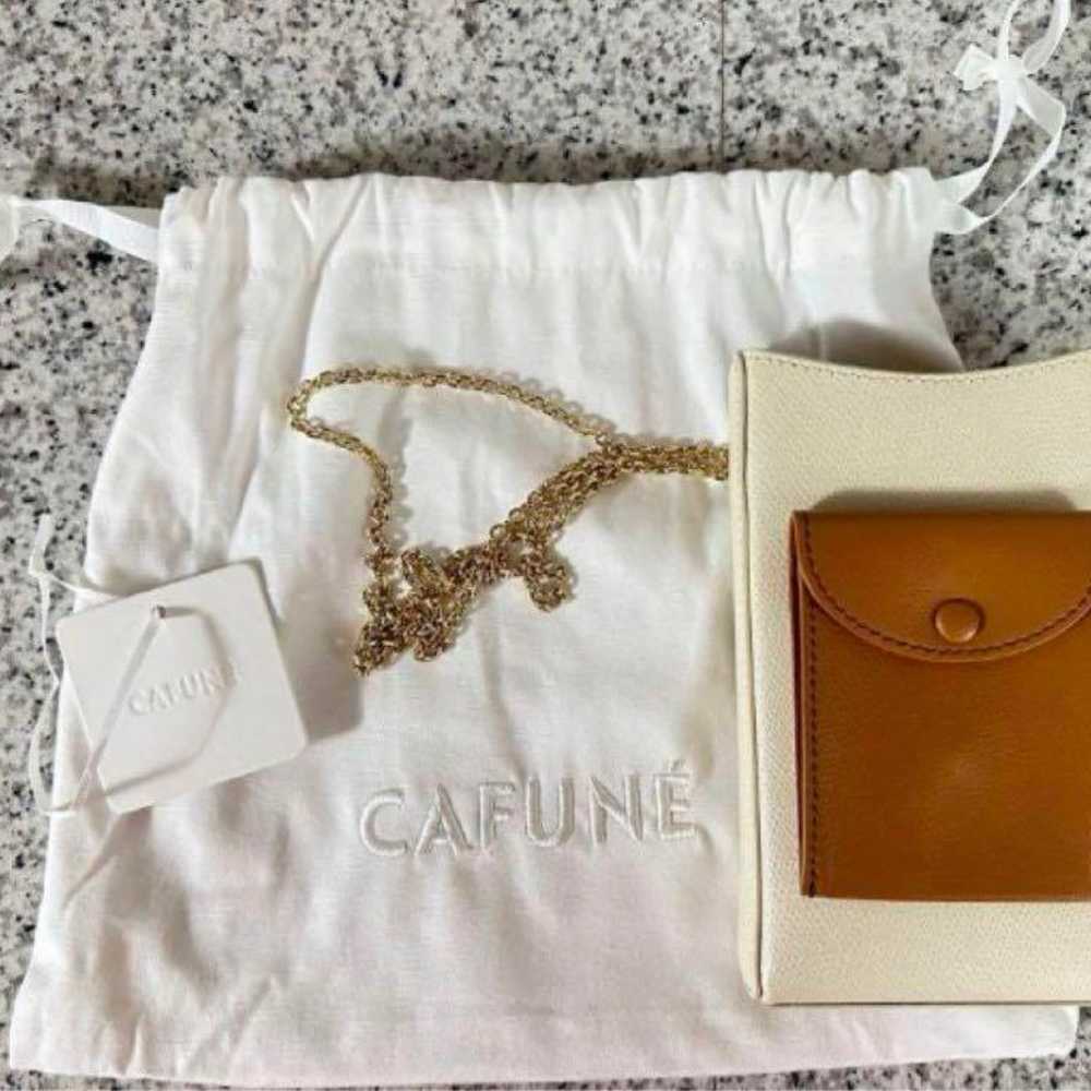 Cafune Smartphone Shoulder White Chain Bag - image 3