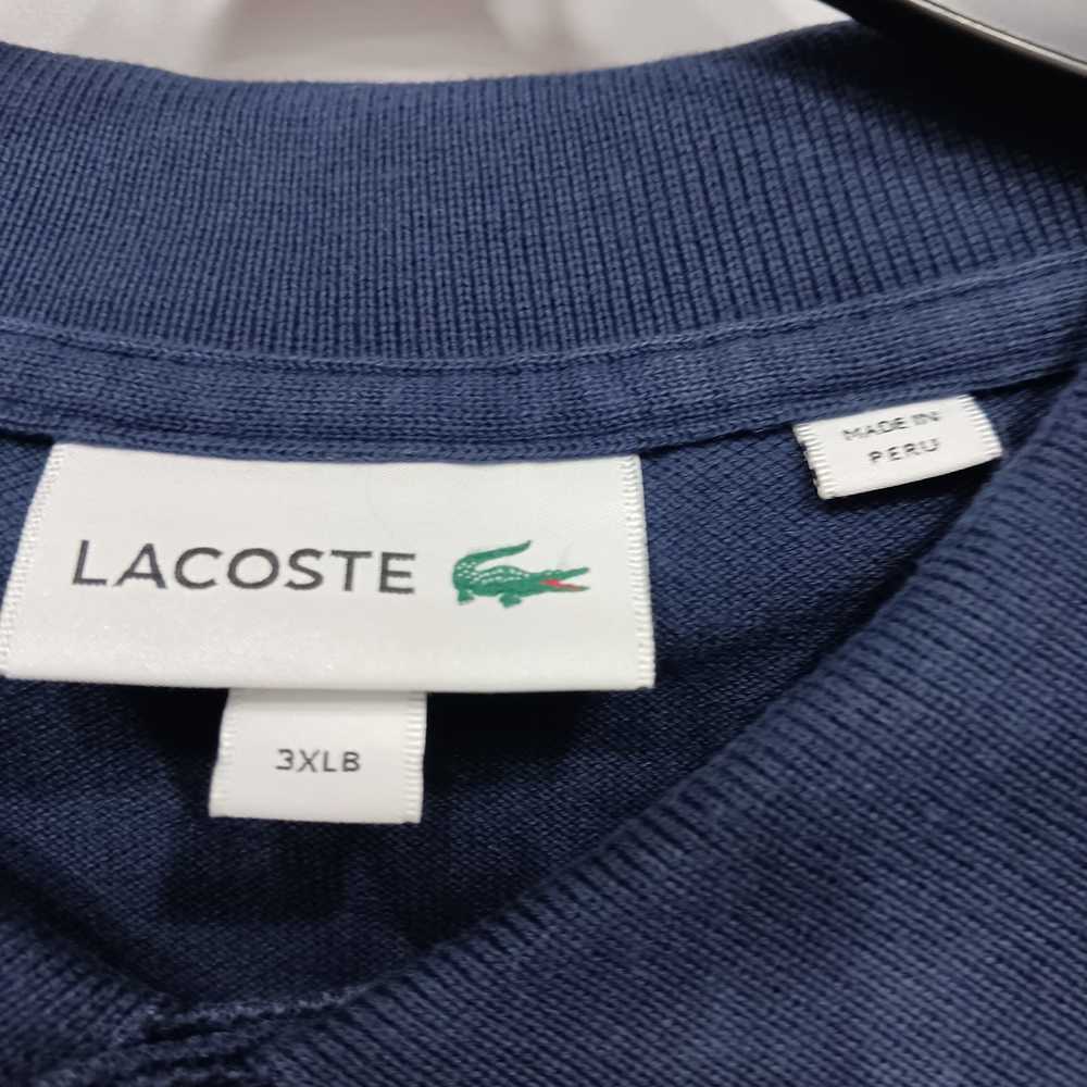 Men's Lacoste Polo Shirt - Size 3XLB - image 3