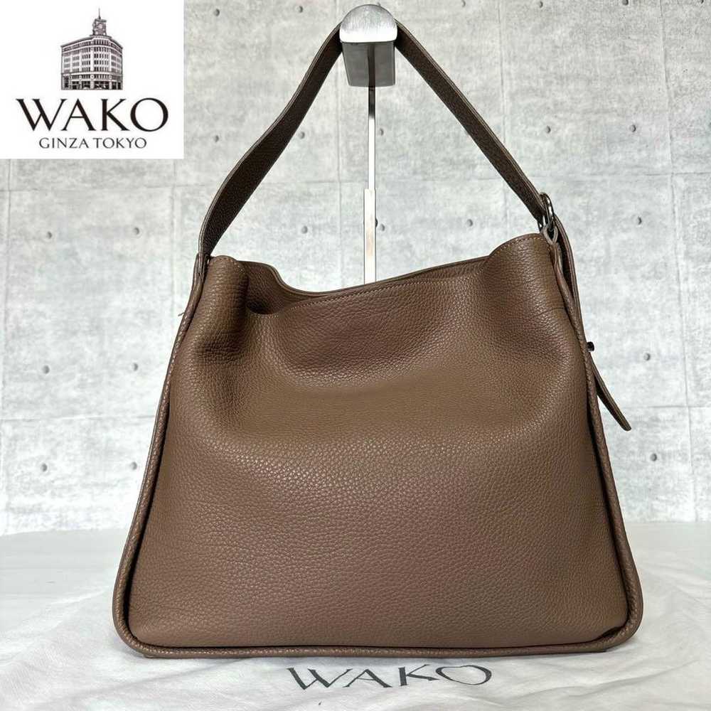 【Excellent Quality】WAKO Ginza Wako Shibo Leather … - image 1