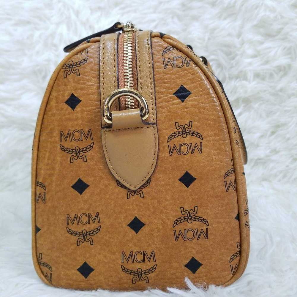 【Excellent Condition】MCM Visetos Pattern 2way Min… - image 12