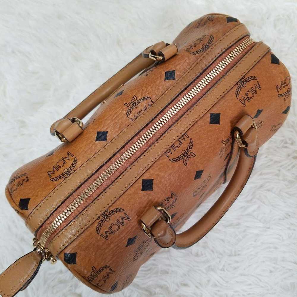 【Excellent Condition】MCM Visetos Pattern 2way Min… - image 7