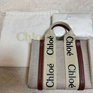 Chloe Woody Small Tote Bag Excellent Condition - image 1