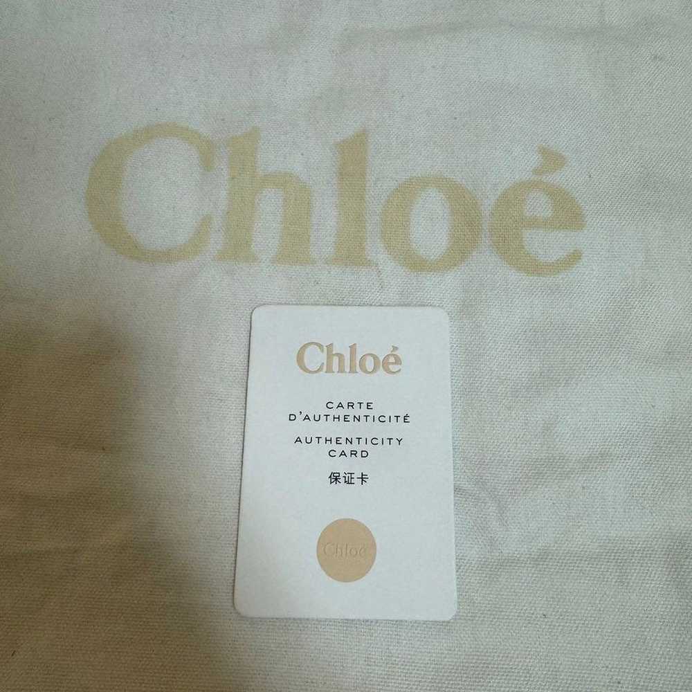 Chloe Woody Small Tote Bag Excellent Condition - image 5